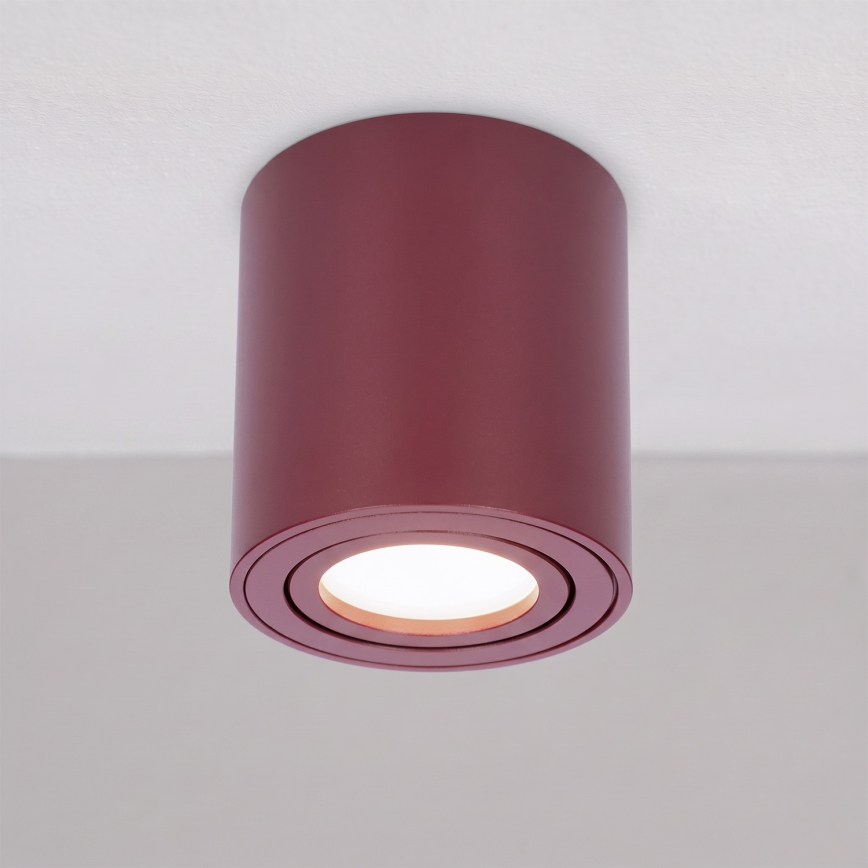BRILAGI - Spot MIA 1xGU10/30W/230V 84x80 mm bordeaux