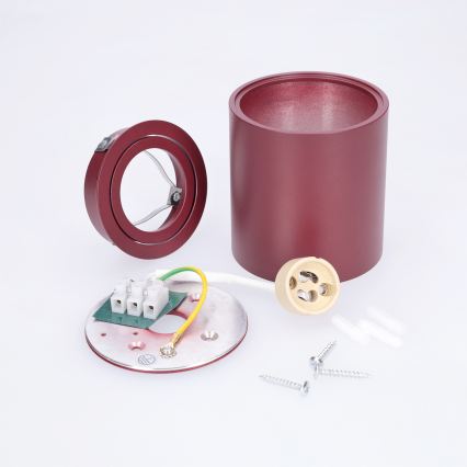 BRILAGI - Spot MIA 1xGU10/30W/230V 84x80 mm bordeaux