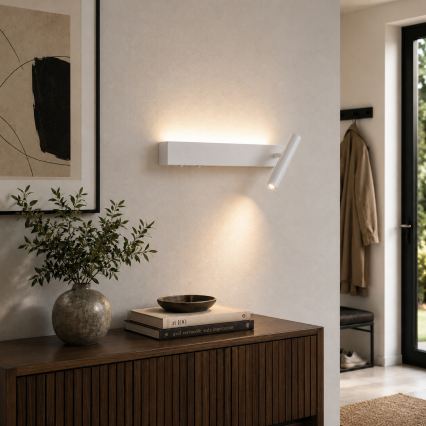 Brilagi - Spot mural ARLIX LED/3W/230V + LED/7W blanc IRC 90
