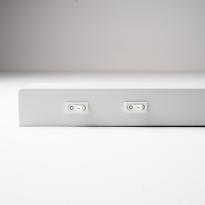 BRILAGI - Spot mural ARLIX LED/3W/230V + LED/7W blanc IRC 90
