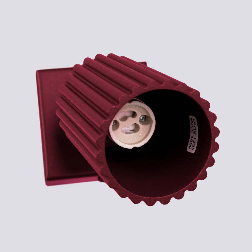 Brilagi - Spot mural CRESTO 1xGU10/10W/230V bordeaux