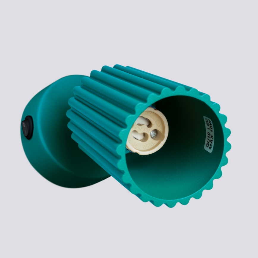 Brilagi - Spot mural CRESTO 1xGU10/10W/230V turquoise