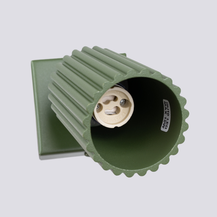 Brilagi - Spot mural CRESTO 1xGU10/10W/230V vert