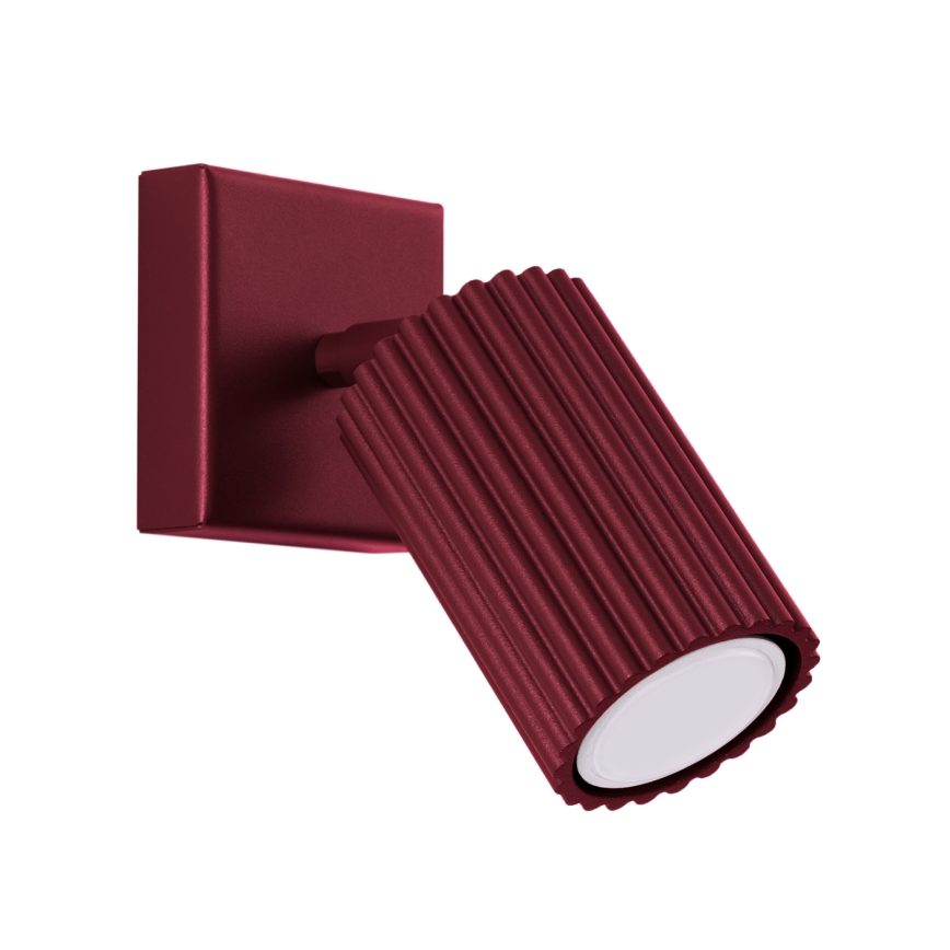 Brilagi - Spot mural LED CRESTO 1xGU10/10W/230V bordeaux