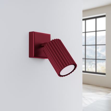 Brilagi - Spot mural LED CRESTO 1xGU10/10W/230V bordeaux