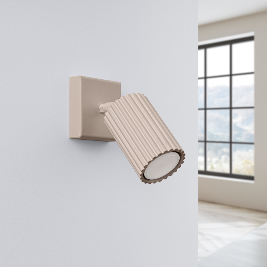 Brilagi - Spot mural LED CRESTO 1xGU10/10W/230V taupe