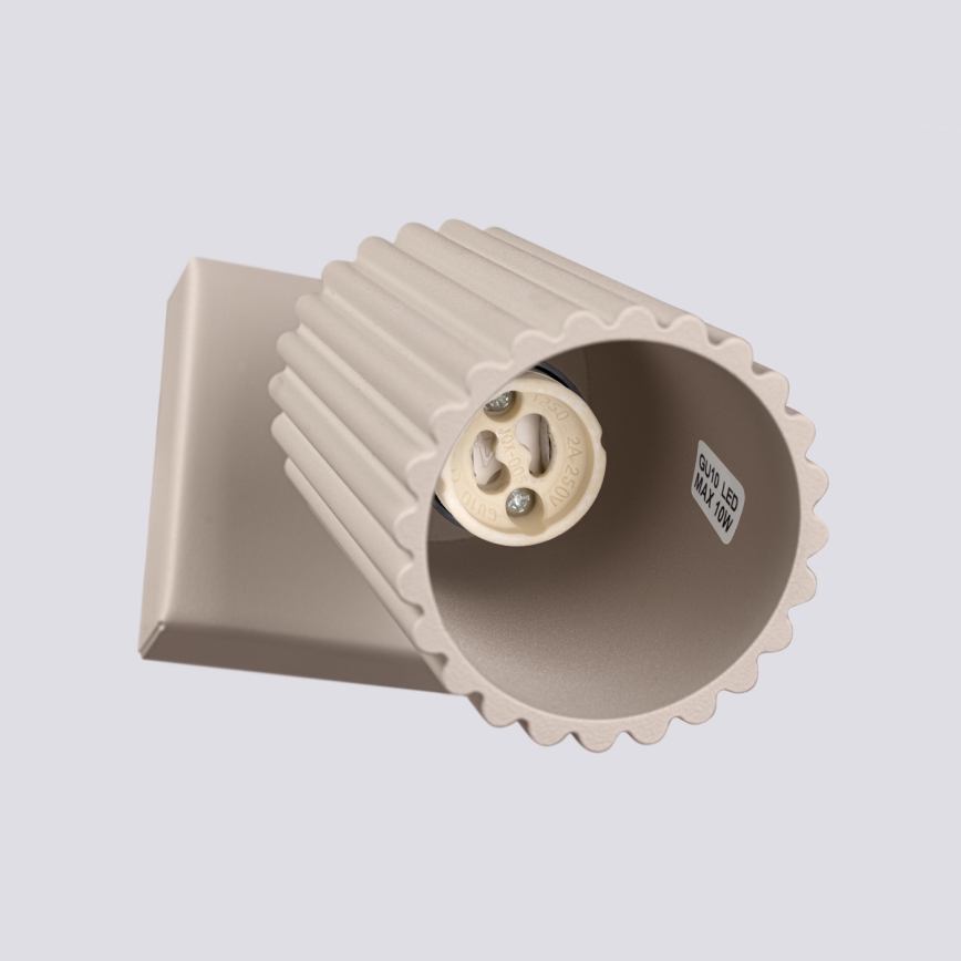 Brilagi - Spot mural LED CRESTO 1xGU10/10W/230V taupe