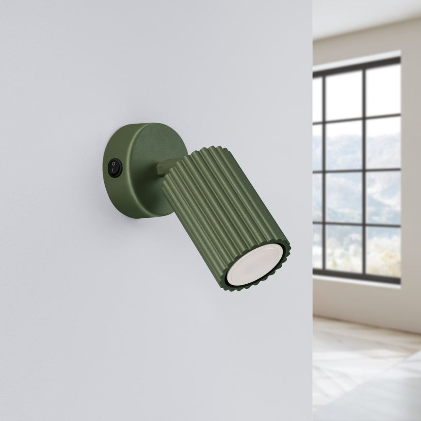Brilagi - Spot mural LED CRESTO 1xGU10/10W/230V vert