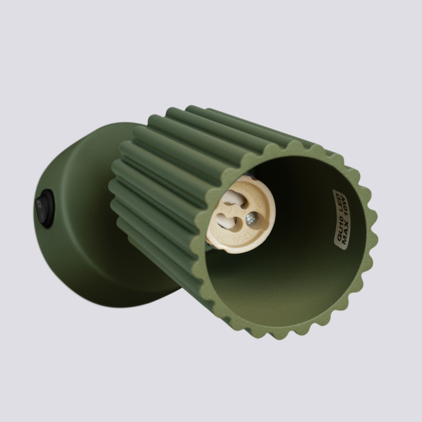 Brilagi - Spot mural LED CRESTO 1xGU10/10W/230V vert