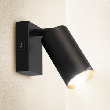 Brilagi - Spot mural LED dimmable SELE 1xGU10/6,5W/230V 2700-6500K noir/doré