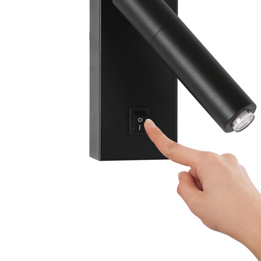 Brilagi - Spot mural LED MAYA 1xG9/7W/230V noir