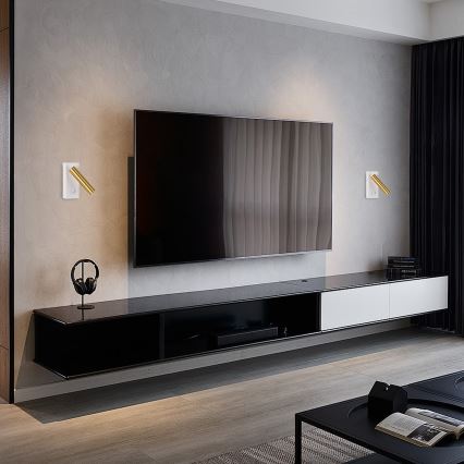 Brilagi - Spot mural MAYA LED/3W/230V 4000K blanc/doré