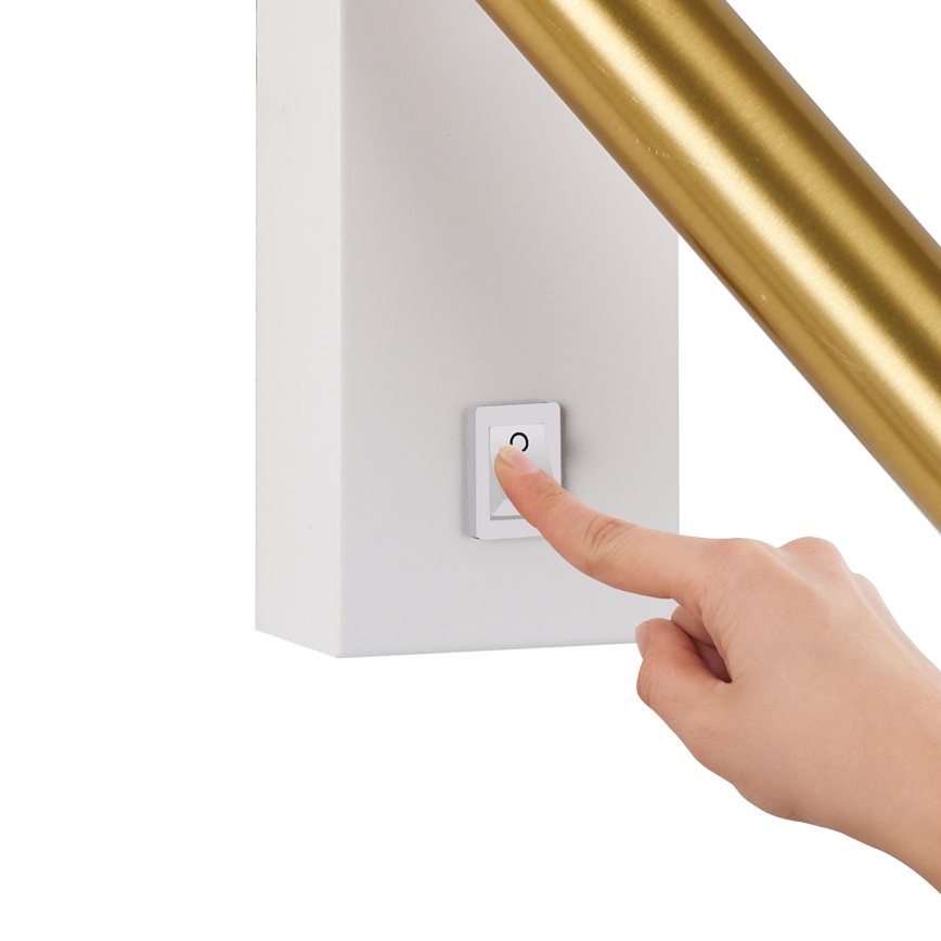 Brilagi - Spot mural MAYA LED/3W/230V 4000K blanc/doré