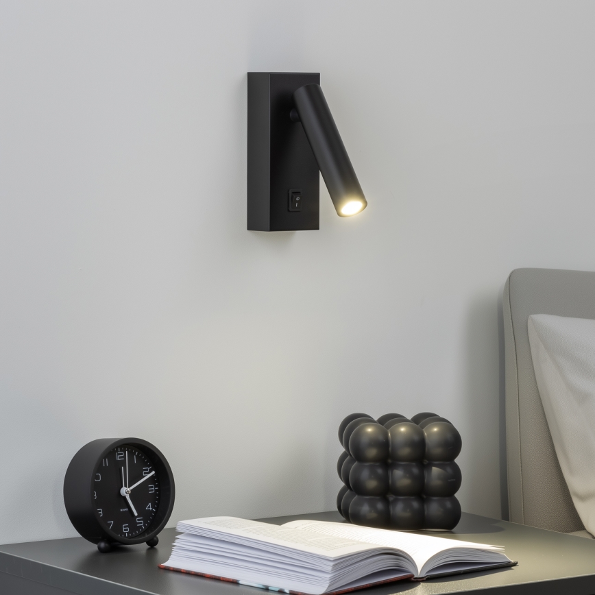Brilagi - Spot mural MAYA LED/3W/230V 4000K noir