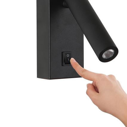 Brilagi - Spot mural MAYA LED/3W/230V 4000K noir