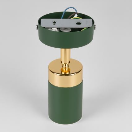 Brilagi - Spot mural POKER 1xGU10/25W/230V vert/doré