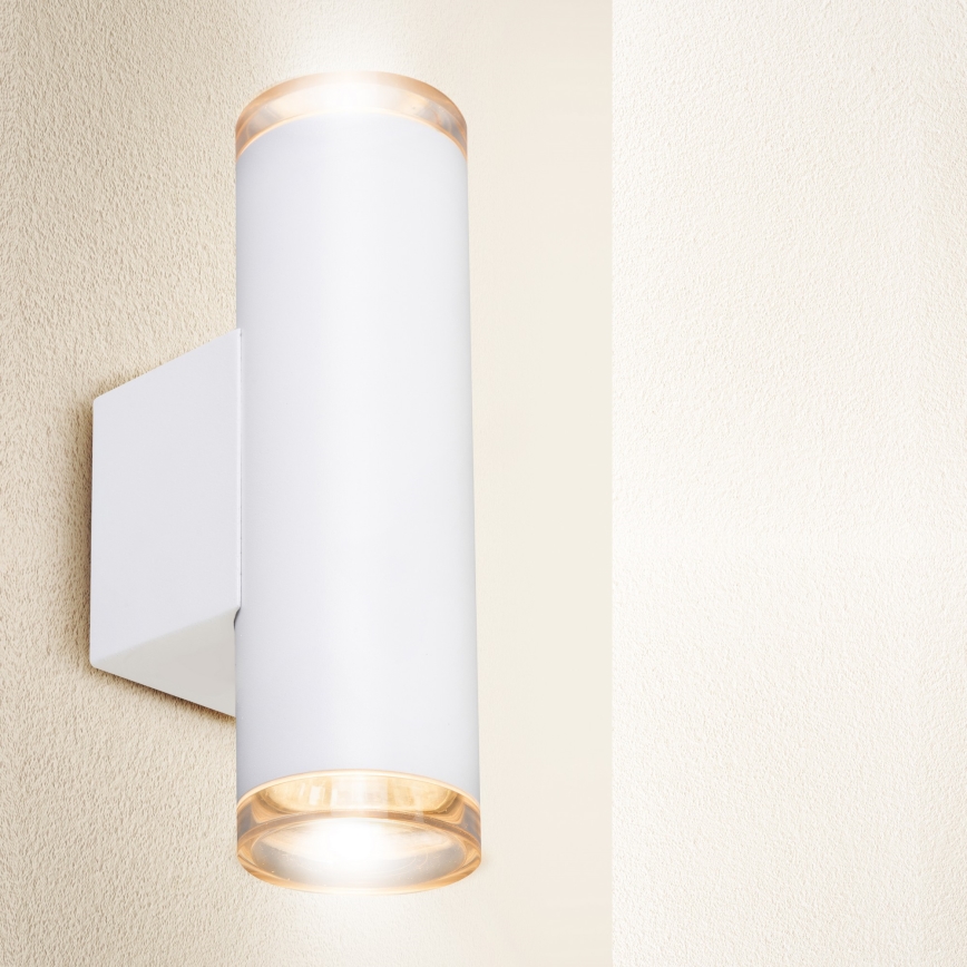 Brilagi - Spot mural pour salle de bain SELE AQUA 4xGU10/30W/230V IP44 blanc