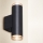 Brilagi - Spot mural pour salle de bain SELE AQUA 4xGU10/30W/230V IP44 noir