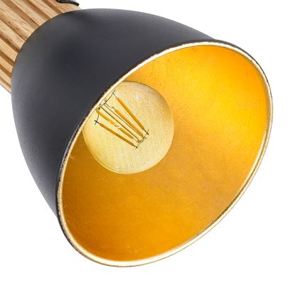 Brilagi - Spot ODENSE 2xE14/10W/230V bois/noir