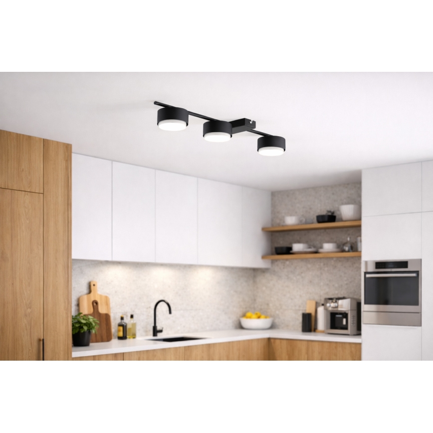 Brilagi - Spot orientable 3xGX53/12W/230V noir