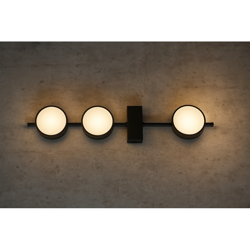 Brilagi - Spot orientable 3xGX53/12W/230V noir