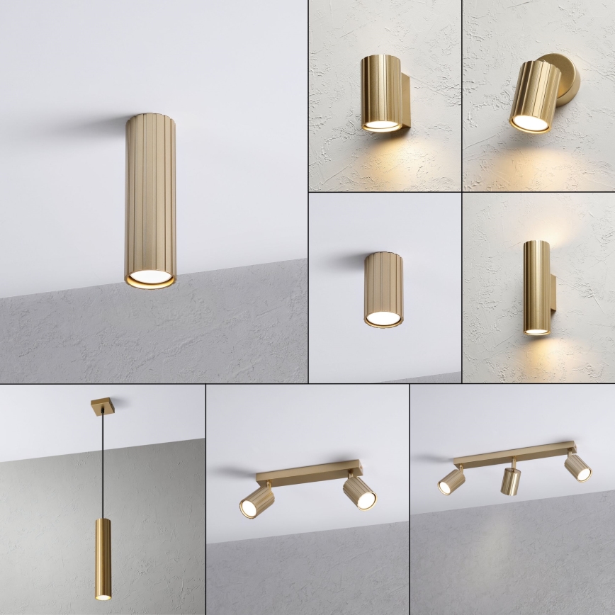 Brilagi - Spot orientable CRISPINA 1xGU10/10W/230V 20 cm, doré