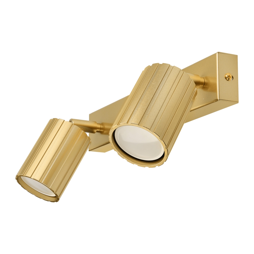 Brilagi - Spot orientable CRISPINA 2xGU10/10W/230V doré
