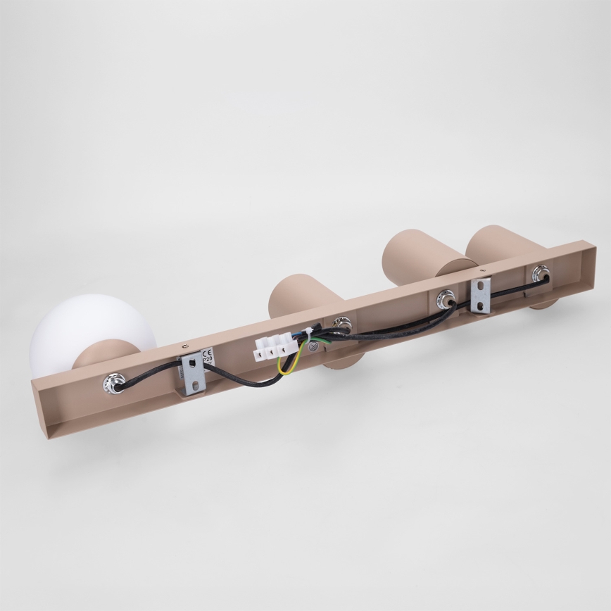 Brilagi - Spot orientable SELE BALL 3xGU10/30W/230V + 1xG9/10W beige