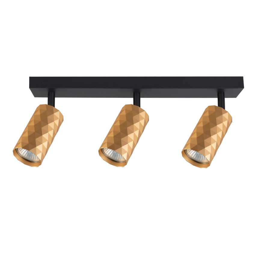 Brilagi - Spot orientable SELE DIAMANT 3xGU10/30W/230V doré