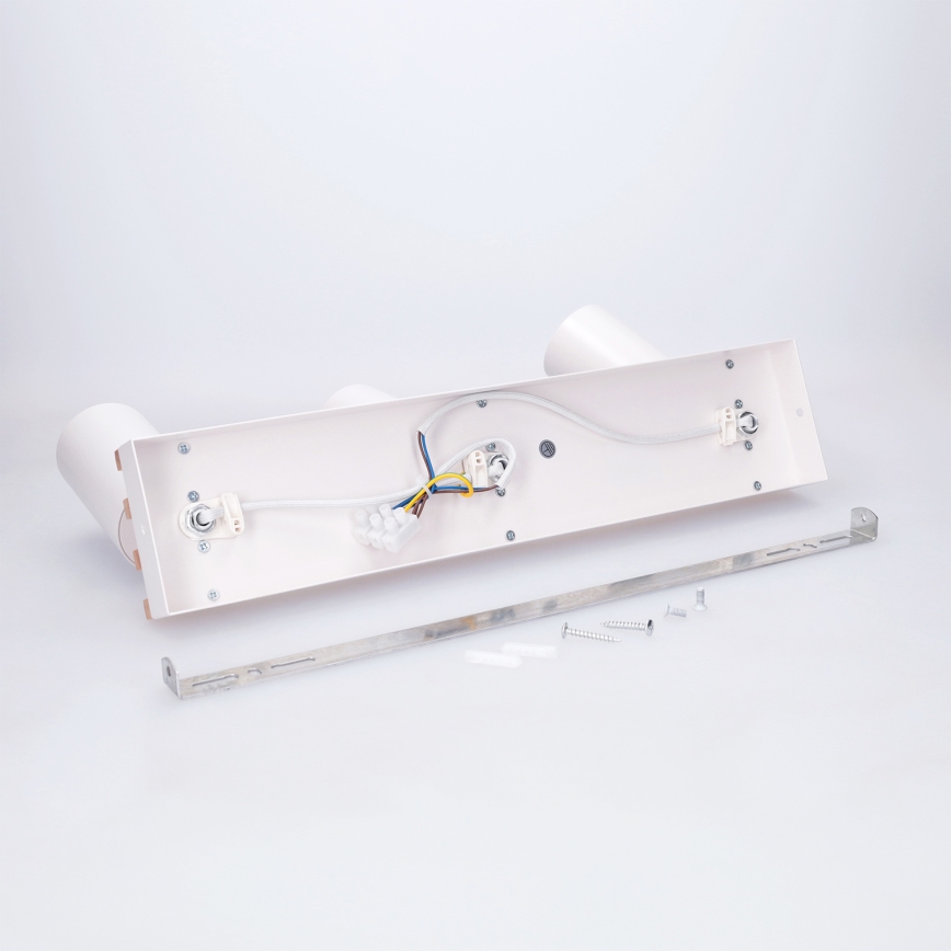 Brilagi - Spot orientable SELE WOOD ACOUSTIC 3xGU10/30W/230V blanc/bois