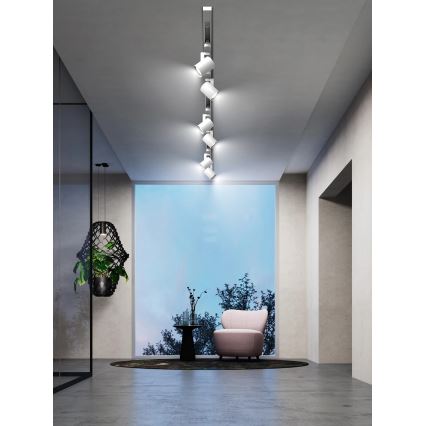 Brilagi - Spot pour rail HUSKY 6xGU10/10W/230V, blanc