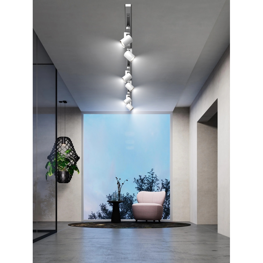 Brilagi - Spot pour rail HUSKY 6xGU10/10W/230V, blanc