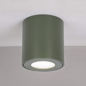 BRILAGI - Spot pour salle de bains MIA 1xGU10/30W/230V 60x82 mm 84x80 mm vert foncé IP54