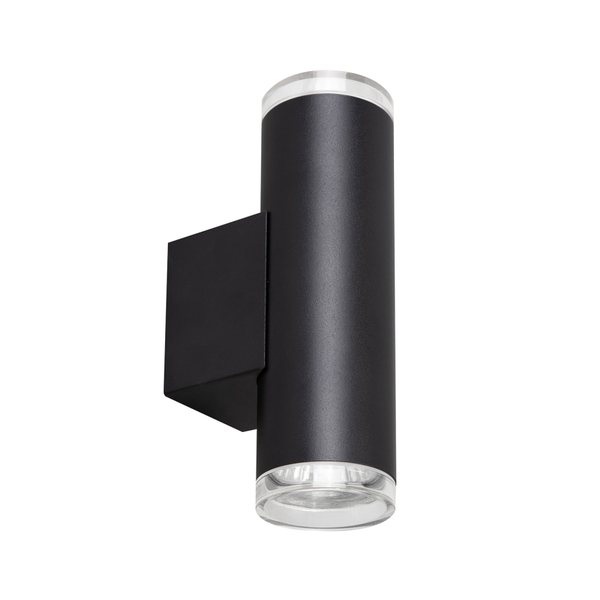 Brilagi - Applique murale spot pour salle de bains SELE AQUA 2xGU10/30W/230V IP44 noire