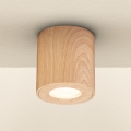 Brilagi - Spot salle de bain MIA 1xGU10/30W/230V 84x80 mm décor en chêne IP44