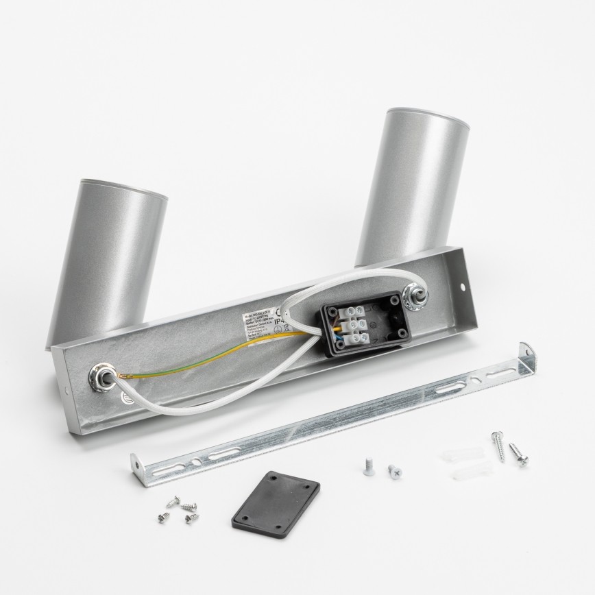 Brilagi - Spot salle de bain SELE 2xGU10/30W/230V IP44 argent