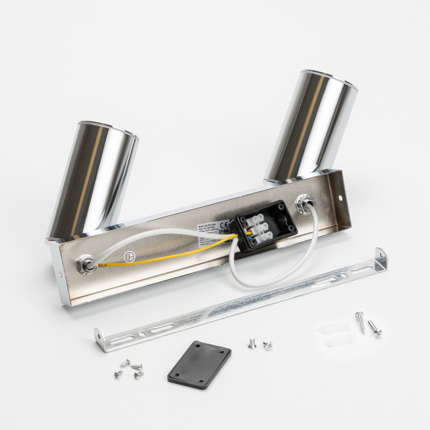 Brilagi - Spot salle de bain SELE 2xGU10/30W/230V IP44 chrome brillant