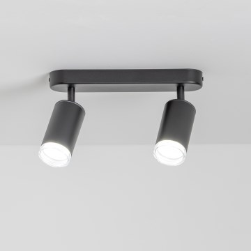 Brilagi - Spot salle de bain SELE 2xGU10/30W/230V IP44 noir