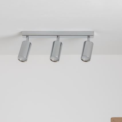 Brilagi - Spot salle de bain SELE 3xGU10/30W/230V IP44 chrome brillant