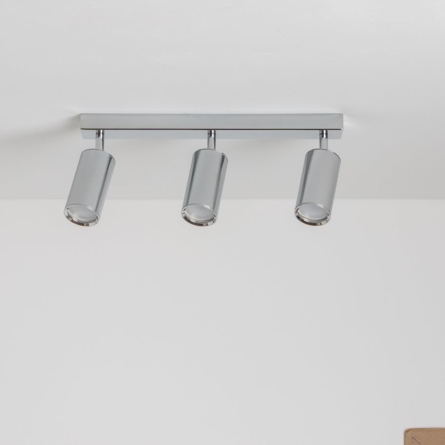 Brilagi - Spot salle de bain SELE 3xGU10/30W/230V IP44 chrome brillant