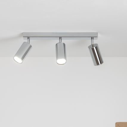 Brilagi - Spot salle de bain SELE 3xGU10/30W/230V IP44 chrome brillant