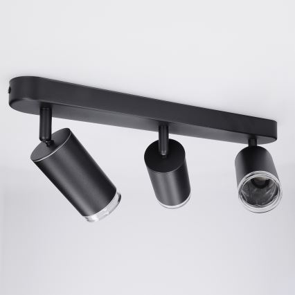 Brilagi - Spot salle de bain SELE 3xGU10/30W/230V IP44 noir