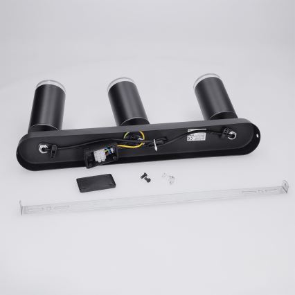 Brilagi - Spot salle de bain SELE 3xGU10/30W/230V IP44 noir