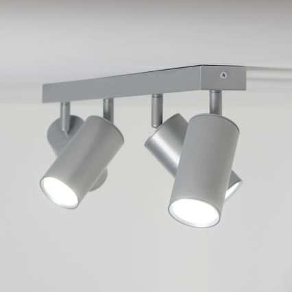 Brilagi - Spot salle de bain SELE 4xGU10/30W/230V IP44 argent