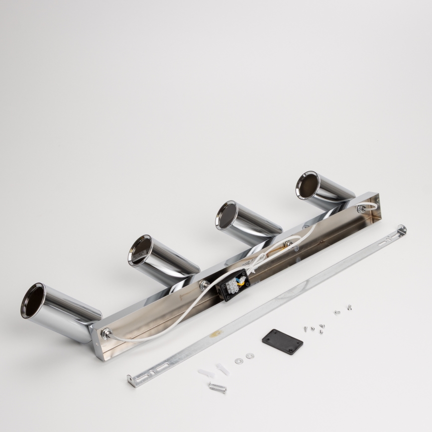Brilagi - Spot salle de bain SELE 4xGU10/30W/230V IP44 chrome brillant