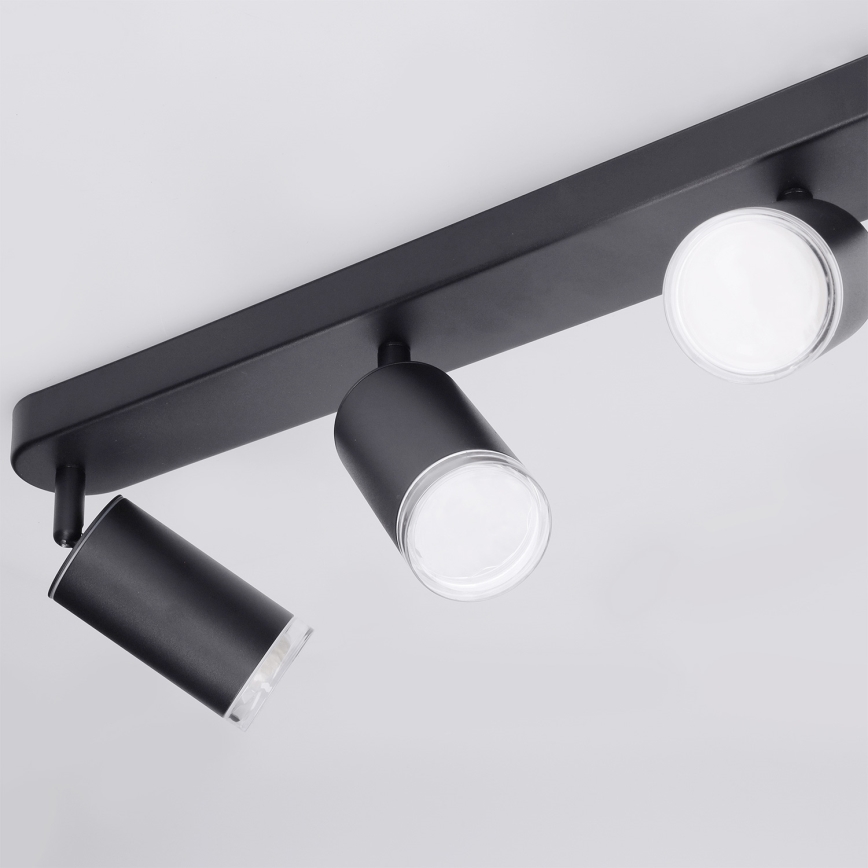 Brilagi - Spot salle de bain SELE 4xGU10/30W/230V IP44 noir