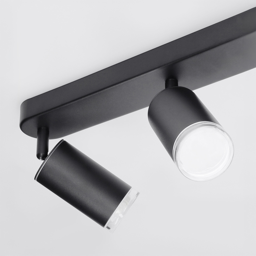 Brilagi - Spot salle de bain SELE 6xGU10/30W/230V IP44 noir