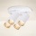 Brilagi - Spot salle de bain SELE AQUA 4xGU10/30W/230V IP44 blanc
