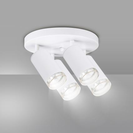 Brilagi - Spot salle de bain SELE AQUA 4xGU10/30W/230V IP44 blanc