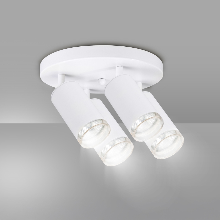 Brilagi - Spot salle de bain SELE AQUA 4xGU10/30W/230V IP44 blanc